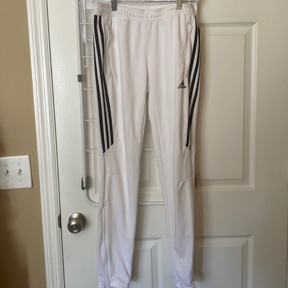 Adidas White Joggers